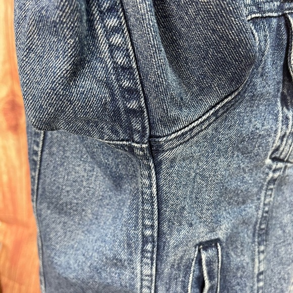 Cabela’s cotton blue denim jean long sleeve button down jacket coat size M - Picture 10 of 17